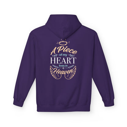 "A Piece of My Heart Lives in Heaven" Hoodie