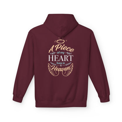 "A Piece of My Heart Lives in Heaven" Hoodie
