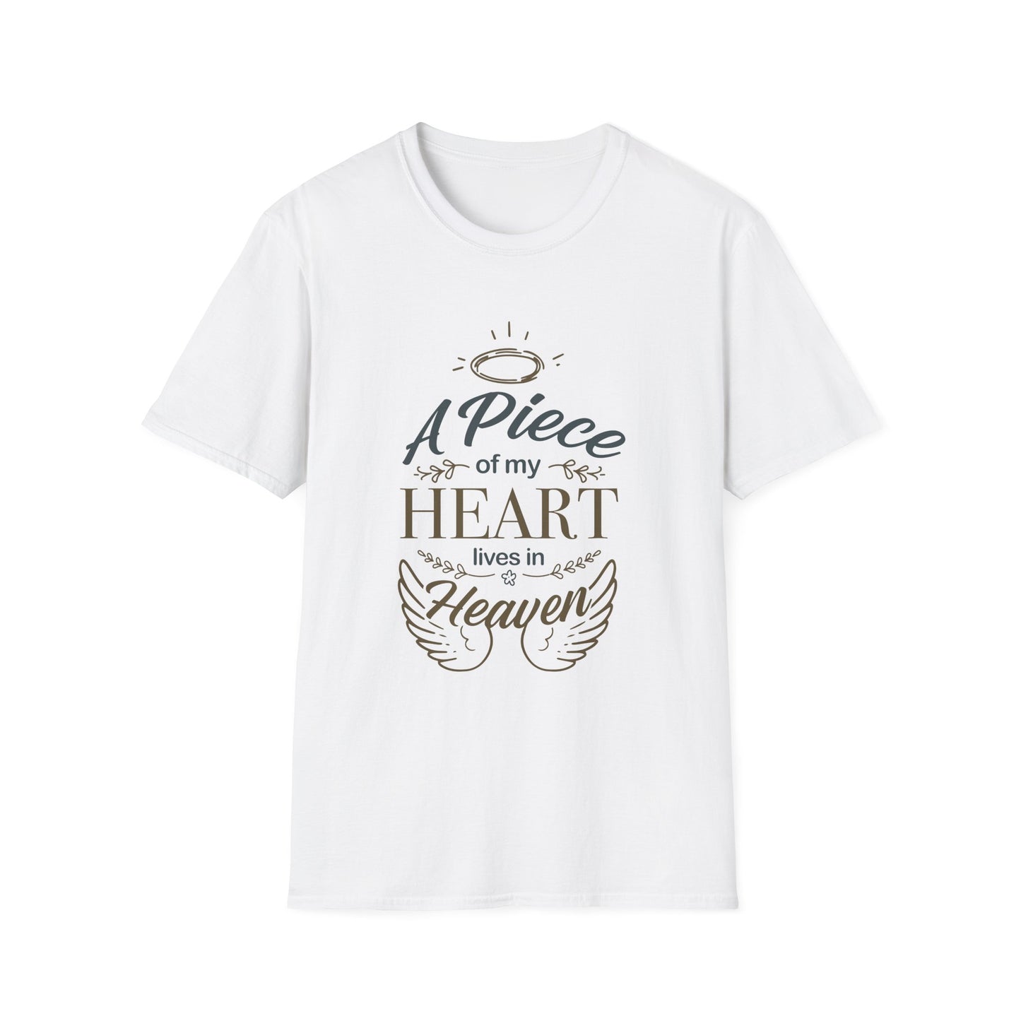 "A Piece of My Heart Lives in Heaven"  T-shirts