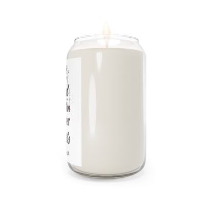 "Always Loved Never Forgotten, Forever in Our Hearts"  Candle(13.75 oz)