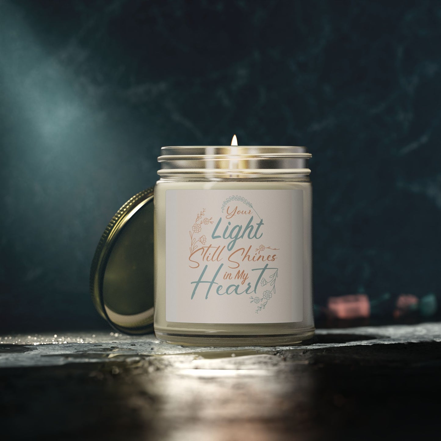 "Your Light Still Shines in My Heart" Candle  (4oz/9oz)