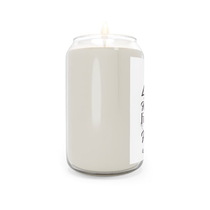 "Always Loved Never Forgotten, Forever in Our Hearts"  Candle(13.75 oz)