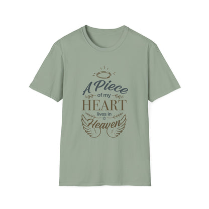 "A Piece of My Heart Lives in Heaven"  T-shirts