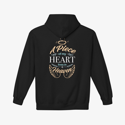 "A Piece of My Heart Lives in Heaven" Hoodie