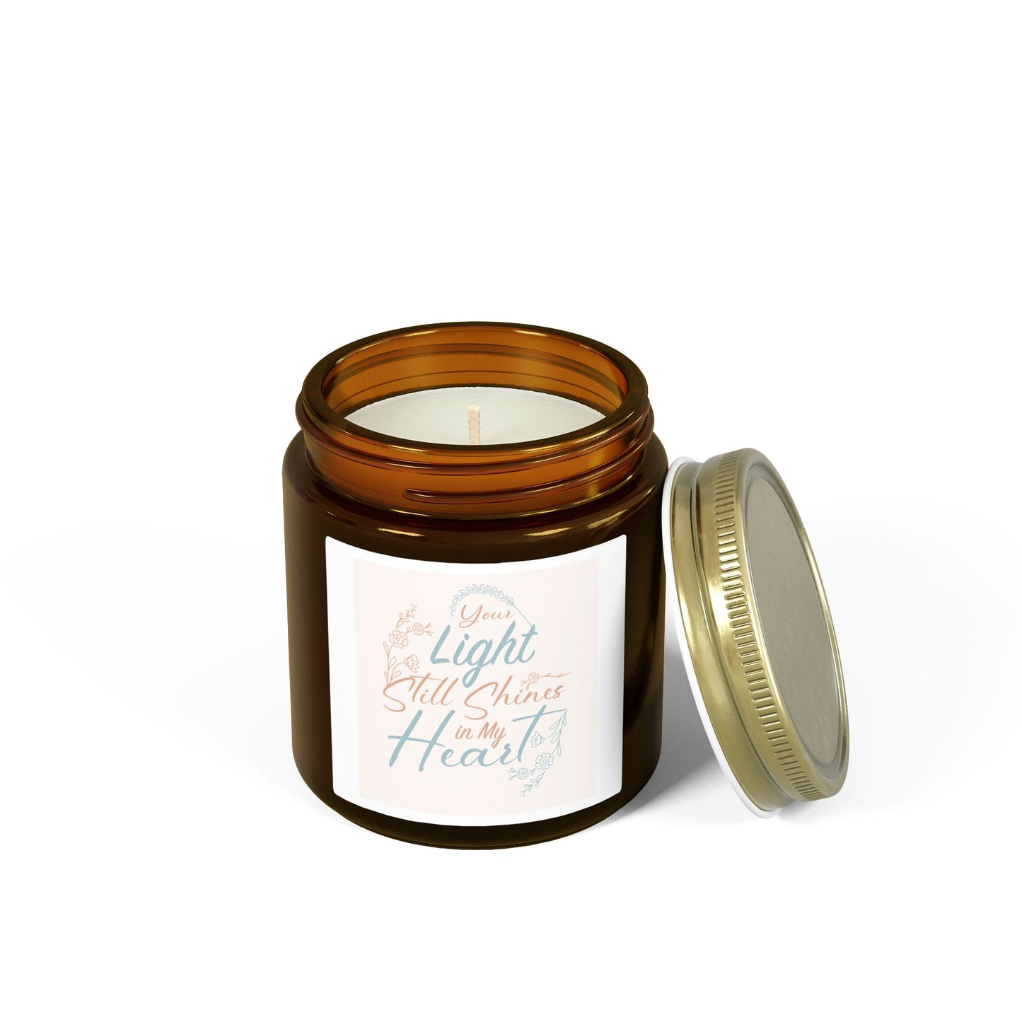"Your Light Still Shines in My Heart" Candle  (4oz/9oz)