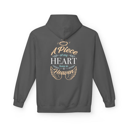 "A Piece of My Heart Lives in Heaven" Hoodie